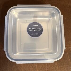 Stainless steel food storage